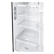 LG Kulkas 2 Pintu 272L gross/ 254L nett Inverter Linear Compressor dengan Door Cooling+™ dan Moving Ice Maker - Black Steel, GN-C272SXCN
