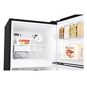 LG Kulkas 2 Pintu 272L gross/ 254L nett Inverter Linear Compressor dengan Door Cooling+™ dan Moving Ice Maker - Black Steel, GN-C272SXCN