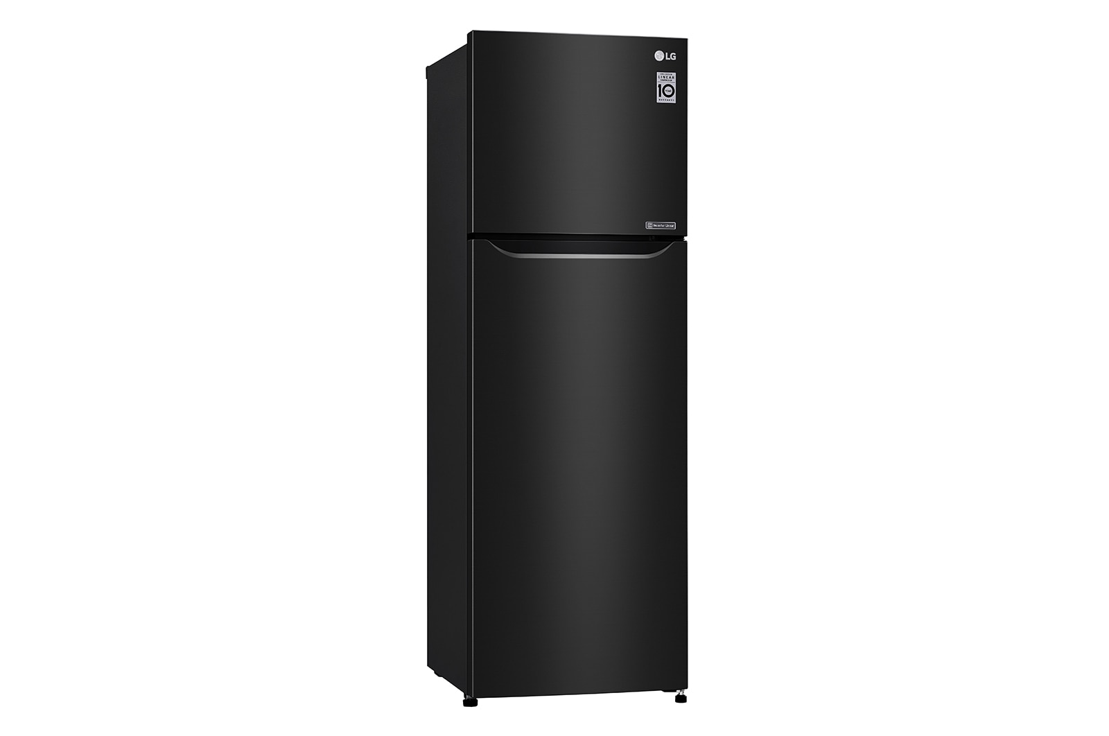 LG Kulkas 2 Pintu 272L gross/ 254L nett Inverter Linear Compressor dengan Door Cooling+™ dan Moving Ice Maker - Black Steel, GN-C272SXCN