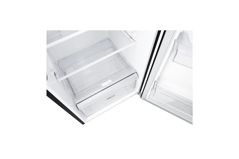 LG Kulkas 2 Pintu 272L gross/ 254L nett Inverter Linear Compressor dengan Door Cooling+™ dan Moving Ice Maker - Black Steel, GN-C272SXCN
