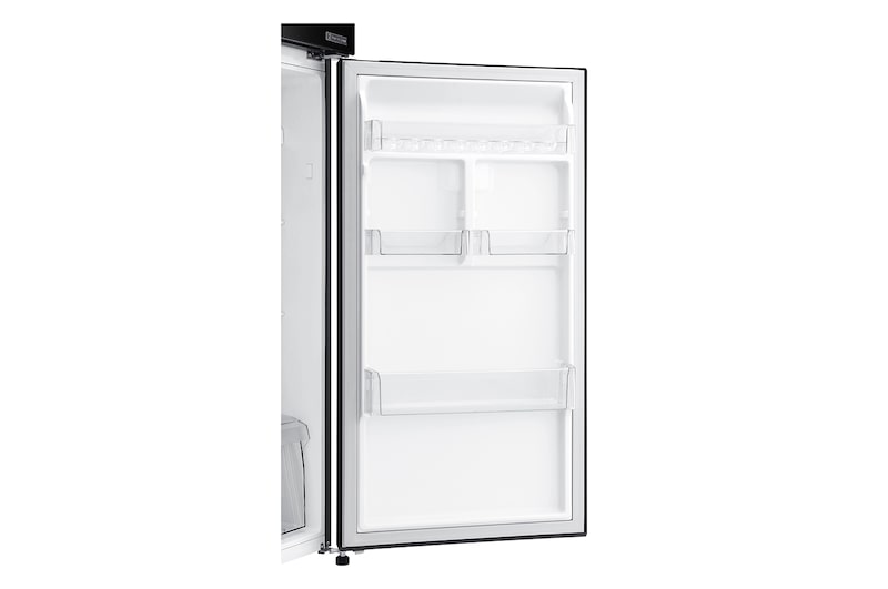 LG Kulkas 2 Pintu 272L gross/ 254L nett Inverter Linear Compressor dengan Door Cooling+™ dan Moving Ice Maker - Black Steel, GN-C272SXCN
