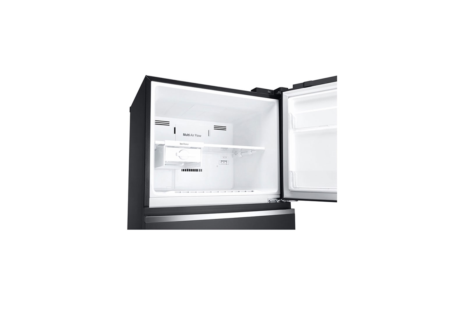 LG Kulkas 2 Pintu 416L Smart Inverter Compressor - Hitam, GN-C422SGCL