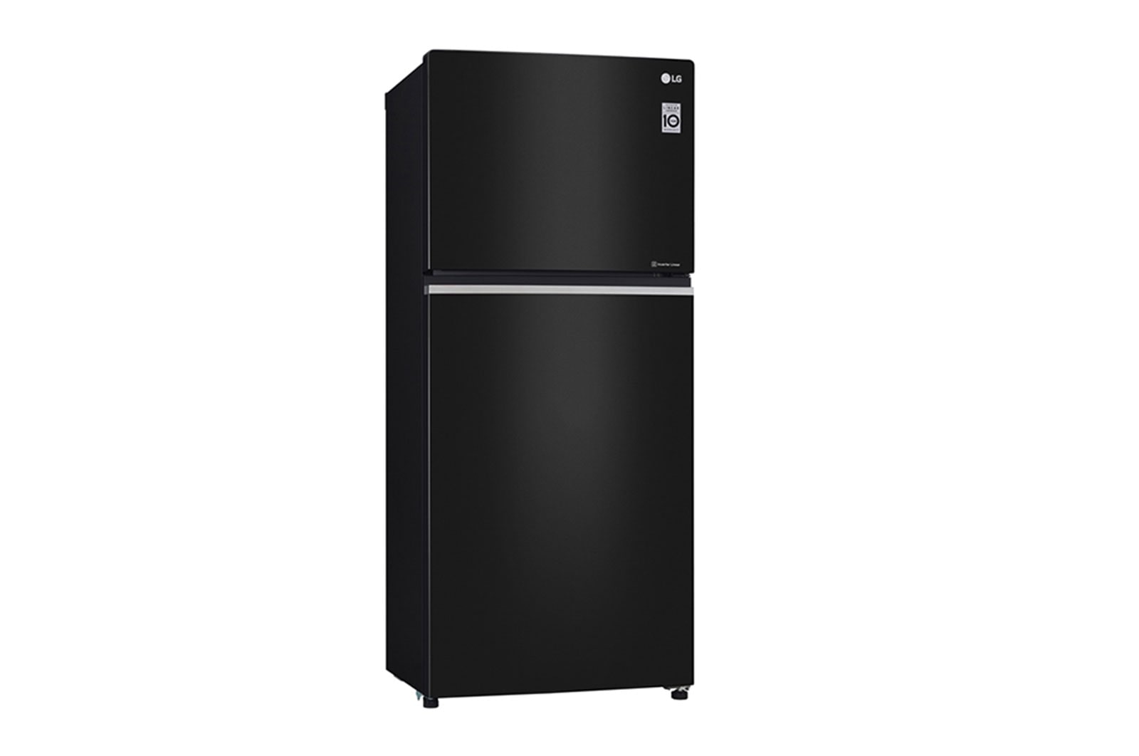 LG Kulkas 2 Pintu 416L Smart Inverter Compressor - Hitam, GN-C422SGCL