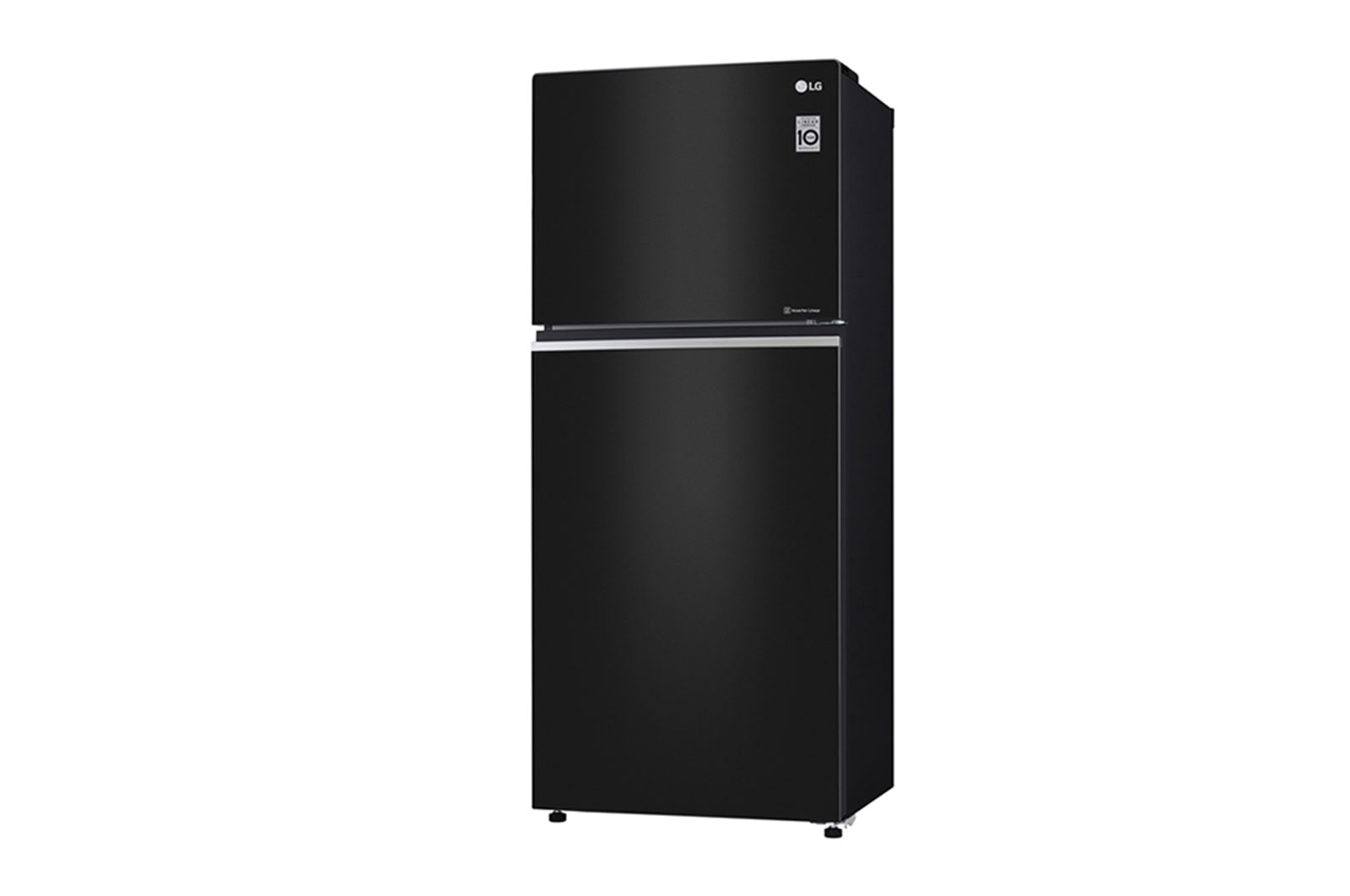 LG Kulkas 2 Pintu 416L Smart Inverter Compressor - Hitam, GN-C422SGCL