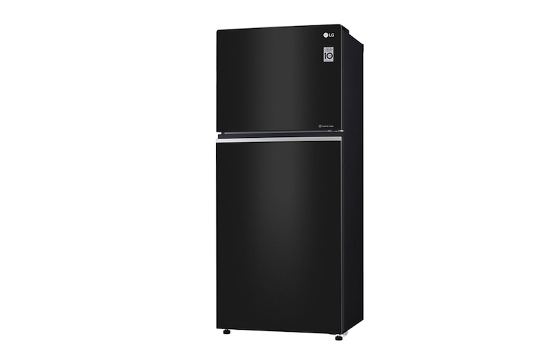 LG Kulkas 2 Pintu 416L Smart Inverter Compressor - Hitam, GN-C422SGCL