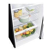 LG Kulkas 2 Pintu 416L Smart Inverter Compressor - Hitam, GN-C422SGCL