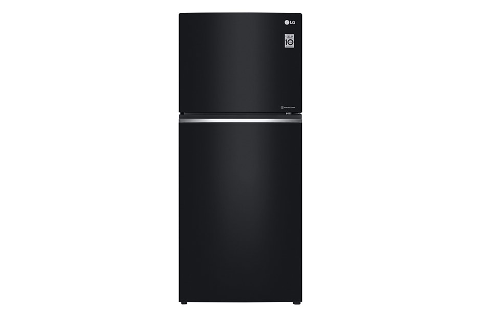 LG Kulkas 2 Pintu 416L gross / 384Lnett Inverter Linear Compressor dan Linear Cooling™ - Hitam, GN-C422SGCN