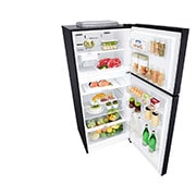 LG Kulkas 2 Pintu 416L gross/ 384L nett Inverter Smart Compressor dengan Door Cooling+™ dan Moving Ice Maker - Black Steel, GN-C422SXCL