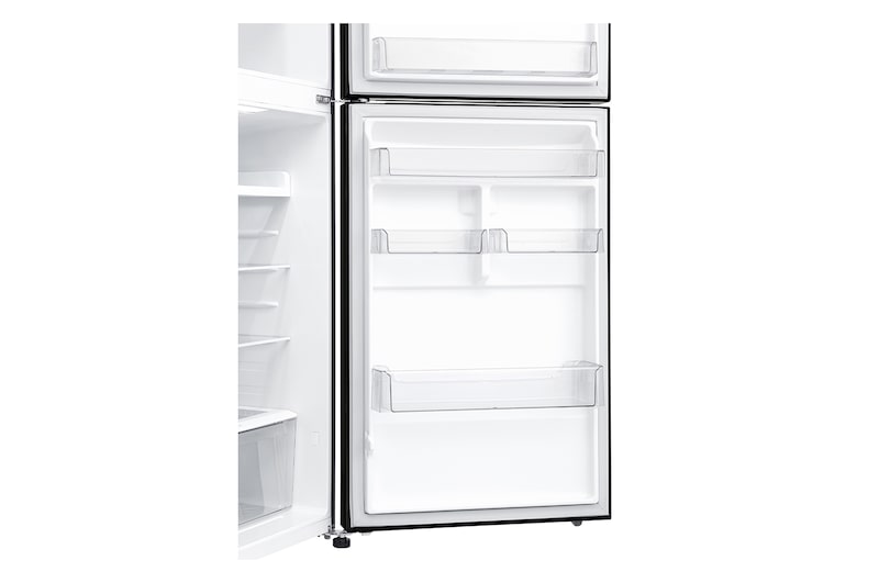 LG Kulkas 2 Pintu 416L gross/ 384L nett Inverter Linear Compressor dengan Door Cooling+™ dan Moving Ice Maker - Black Steel, GN-C422SXCN