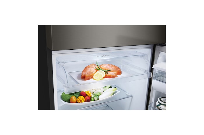 LG 410L / 374L Kulkas 2 Pintu Auto Ice Maker, GN-F372PXAK