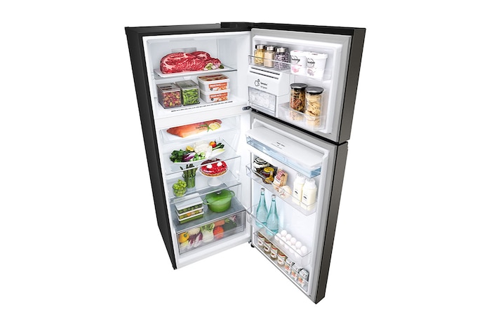 LG 410L / 374L Kulkas 2 Pintu Auto Ice Maker, GN-F372PXAK