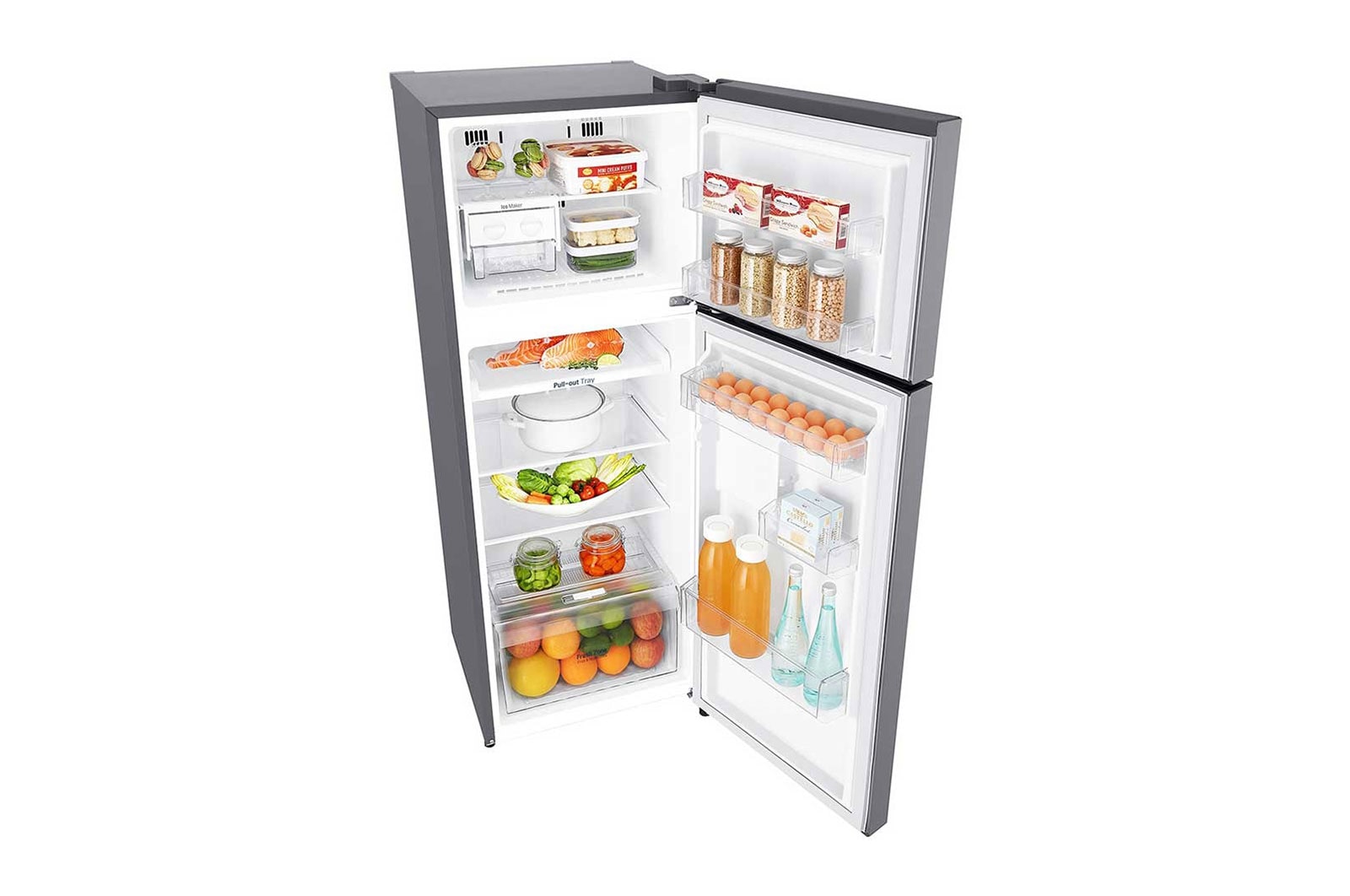 LG 225L / 209L Kulkas 2 Pintu, GN-G222SLCB