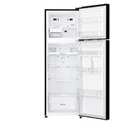 LG Kulkas 2 Pintu 272L gross/ 254L nett Inverter Smart Compressor dengan Door Cooling+™ dan Moving Ice Maker - Black Steel, GN-G272SXCB