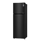 LG Kulkas 2 Pintu 272L gross/ 254L nett Inverter Smart Compressor dengan Door Cooling+™ dan Moving Ice Maker - Black Steel, GN-G272SXCB