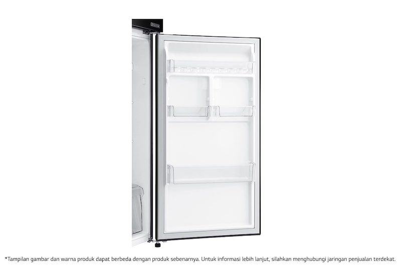 LG Kulkas 2 Pintu 333L gross/ 312L nett Smart Inverter Compressor dengan Door Cooling+™ dan Moving Ice Maker - Black Steel, GN-G372SXCB