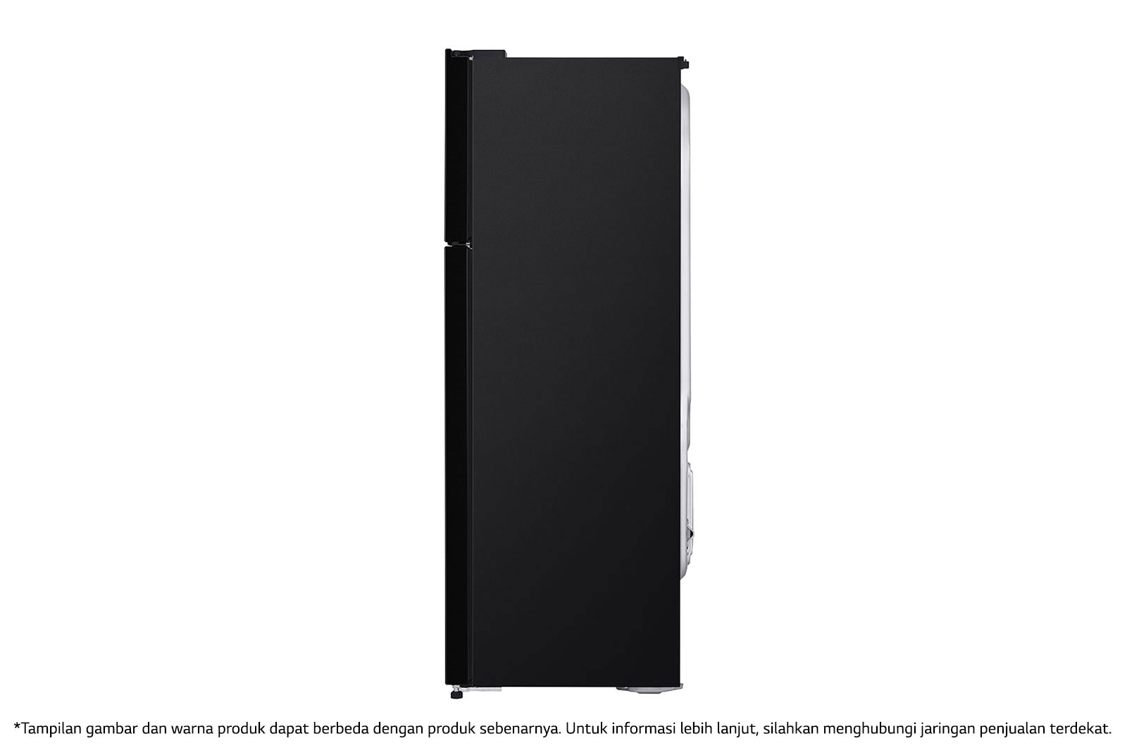 LG Kulkas 2 Pintu 333L gross/ 312L nett Smart Inverter Compressor dengan Door Cooling+™ dan Moving Ice Maker - Black Steel, GN-G372SXCB