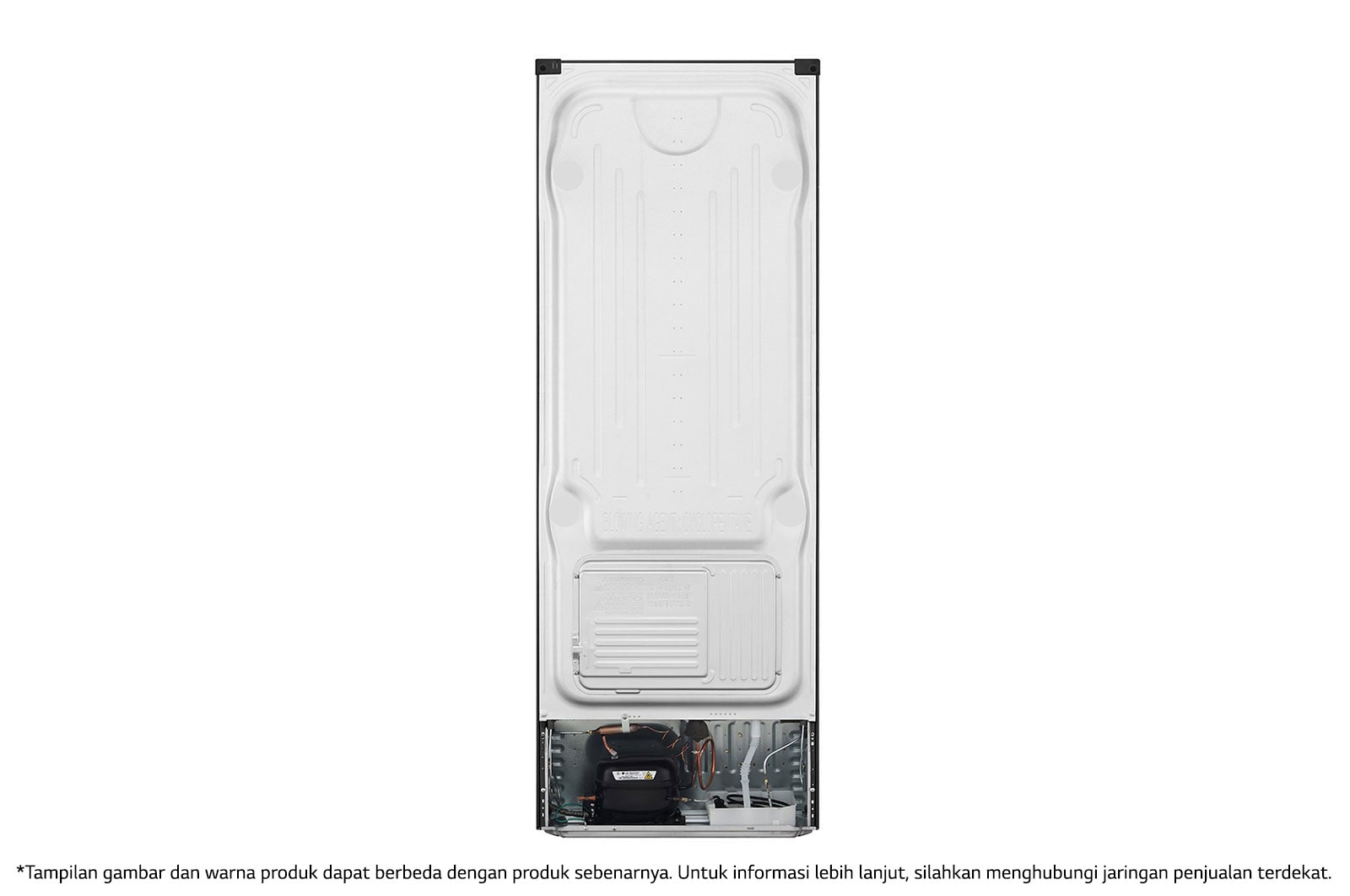 LG Kulkas 2 Pintu 333L gross/ 312L nett Smart Inverter Compressor dengan Door Cooling+™ dan Moving Ice Maker - Black Steel, GN-G372SXCB