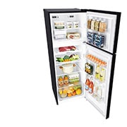 LG Kulkas 2 Pintu 333L gross/ 312L nett Smart Inverter Compressor dengan Door Cooling+™ dan Moving Ice Maker - Black Steel, GN-G372SXCB