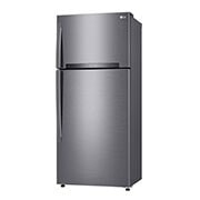 LG Kulkas 2 Pintu 437L gross/410L nett Smart Inverter Compressor dengan Door Cooling+™ dan Hygiene Fresh+™, ThinQ™ dengan WiFi - Platinum Silver, GN-H452HLHL