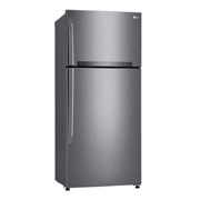 LG Kulkas 2 Pintu 516L Smart Inverter Compressor - Silver, GN-H602HLHL