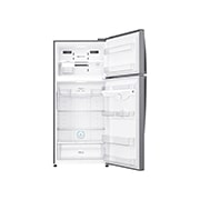LG Kulkas 2 Pintu 516L Smart Inverter Compressor - Silver, GN-H602HLHL