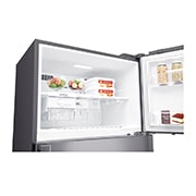 LG Kulkas 2 Pintu 516L Smart Inverter Compressor - Silver, GN-H602HLHL