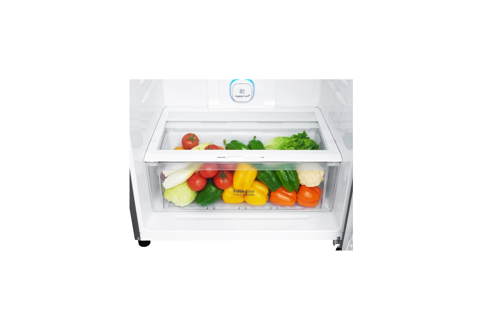 LG Kulkas 2 Pintu 516L Smart Inverter Compressor - Silver, GN-H602HLHL