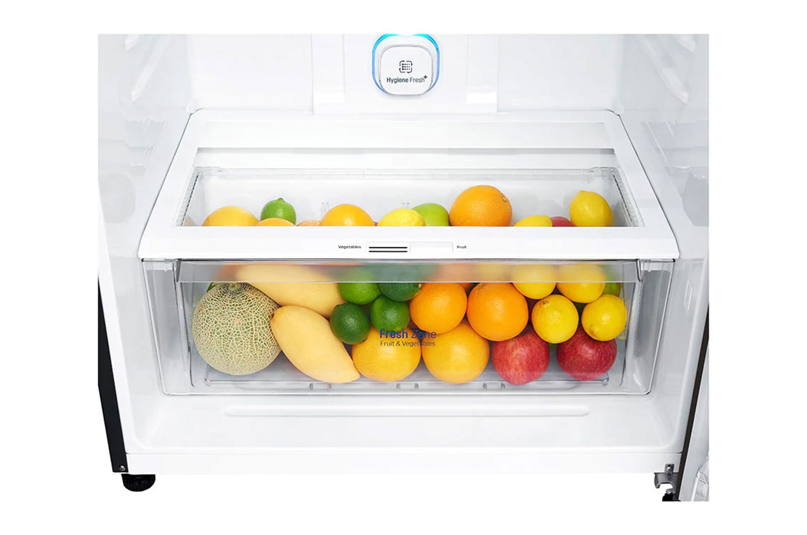 LG Kulkas 2 Pintu 516L gross / 475L nett Smart Inverter Compressor dan Layar LED sentuh, ThinQ™ dengan WiFi – Black Steel, GN-H602HXHL