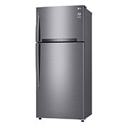 LG Kulkas 2 Pintu 547L Smart Inverter Compressor - Silver, GN-H702HLHL
