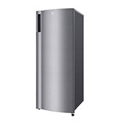 LG Freezer 1 Pintu 171L dengan Bio Shield dan Rak Tempered Glass - Silver, GN-IN304SL