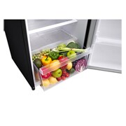 LG Kulkas 1 Pintu 164 L Smart Inverter Compressor dengan Handel Saku Ergonomis - Hitam, GN-INV201BK