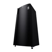 LG Kulkas 1 Pintu 164 L Smart Inverter Compressor dengan Handel Saku Ergonomis - Hitam, GN-INV201BK