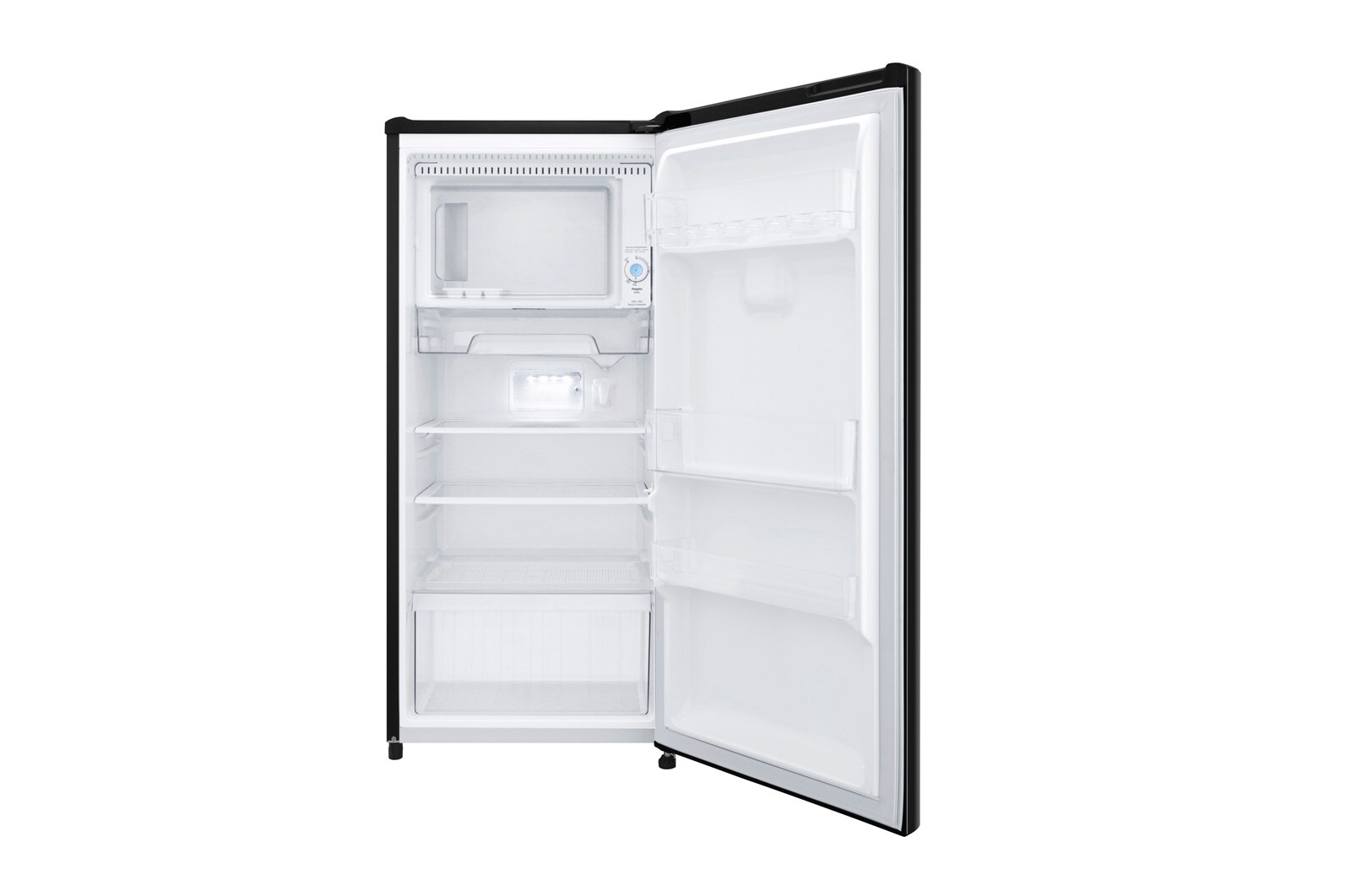 LG Kulkas 1 Pintu 164 L Smart Inverter Compressor dengan Handel Saku Ergonomis - Hitam, GN-INV201BK
