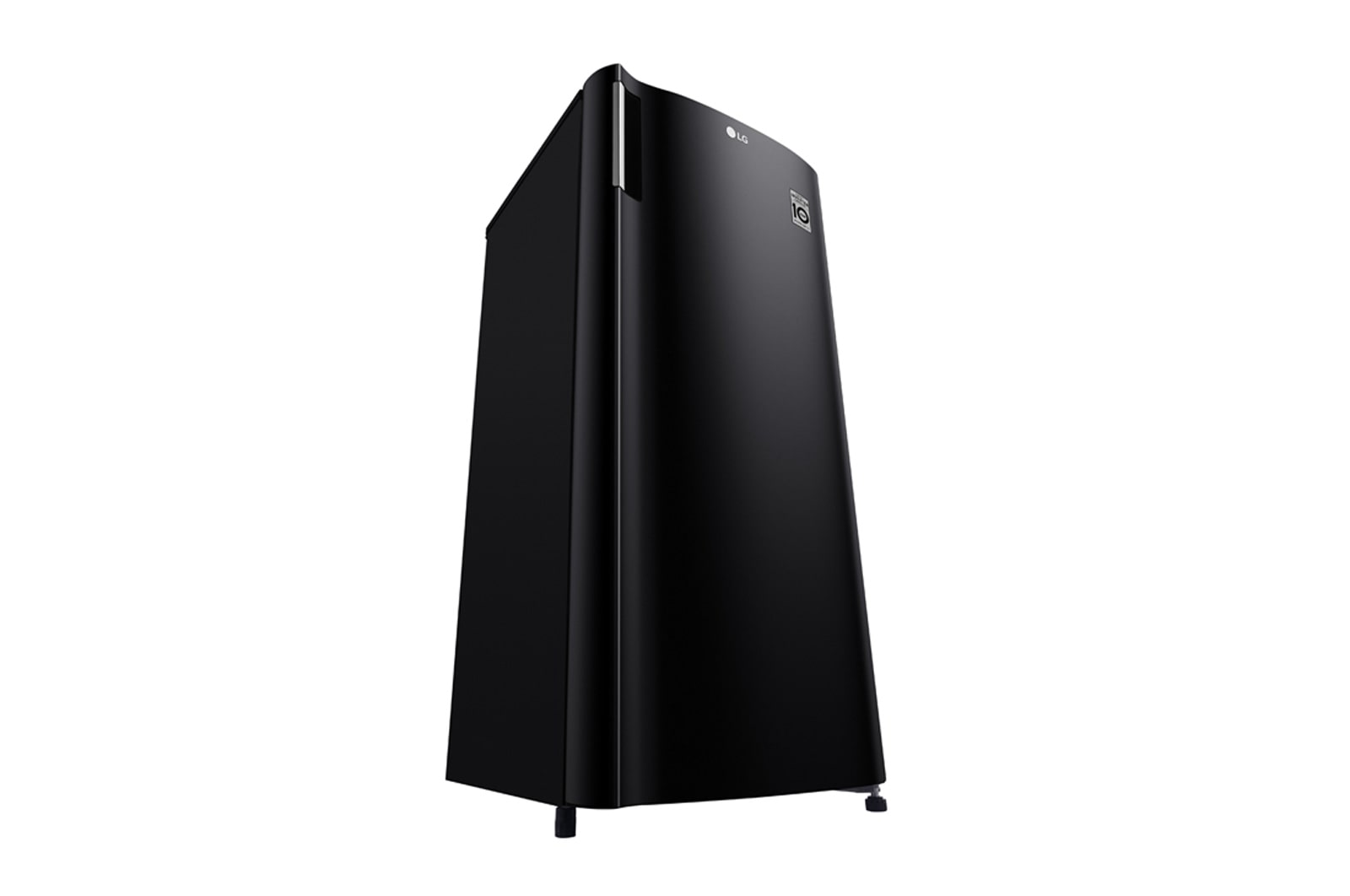 LG Kulkas 1 Pintu 164 L Smart Inverter Compressor dengan Handel Saku Ergonomis - Hitam, GN-INV201BK