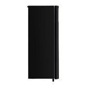 LG Freezer 1 Pintu 171L gross/165L nett dengan kompresor Inverter dan Kotak Sayuran Besar - Hitam, GN-INV304BK