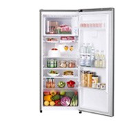 LG Kulkas 1 Pintu 199L dengan Kotak Sayur Besar dan Handel Pintu Ergonomis - Platinum, GN-Y331SLB