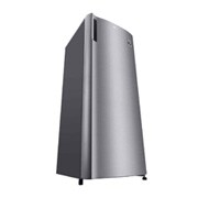 LG Kulkas 1 Pintu 199L dengan Kotak Sayur Besar dan Handel Pintu Ergonomis - Platinum, GN-Y331SLB