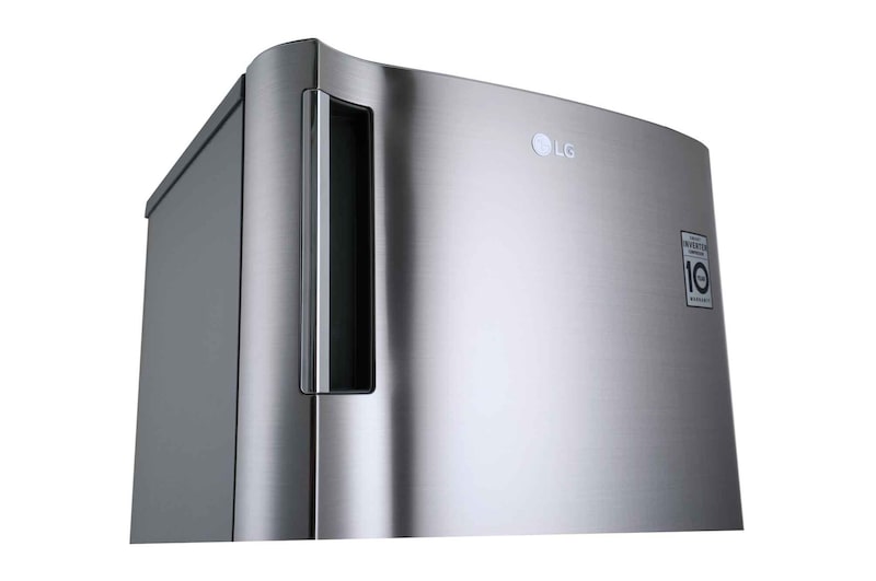 LG Kulkas 1 Pintu 199L dengan Kotak Sayur Besar dan Handel Pintu Ergonomis - Platinum, GN-Y331SLB