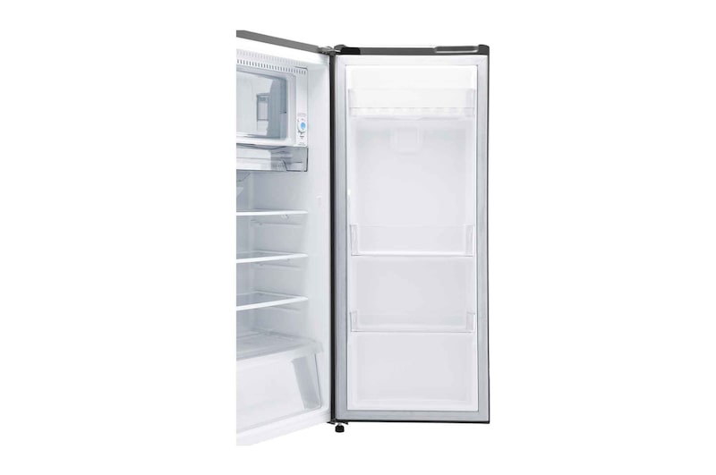 LG Kulkas 1 Pintu 199L dengan Kotak Sayur Besar dan Handel Pintu Ergonomis - Platinum, GN-Y331SLB