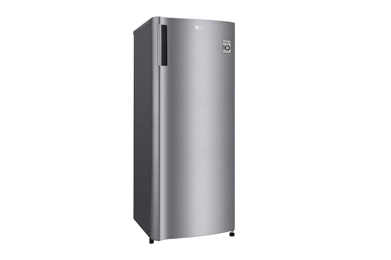 LG Kulkas 1 Pintu 199L dengan Kotak Sayur Besar dan Handel Pintu Ergonomis - Platinum, GN-Y331SLB