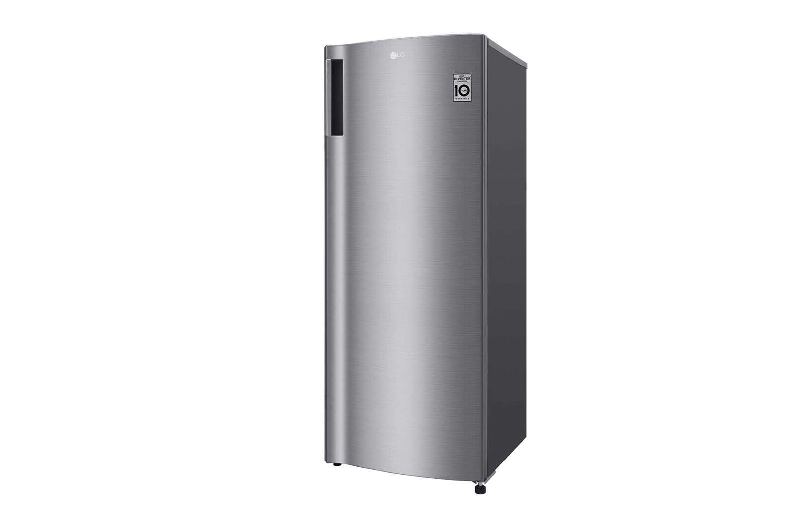 LG Kulkas 1 Pintu 199L dengan Kotak Sayur Besar dan Handel Pintu Ergonomis - Platinum, GN-Y331SLB