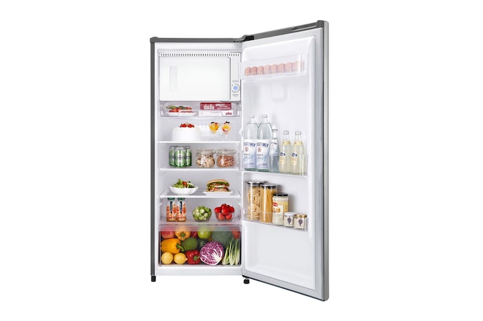 LG 199L / 195L Kulkas 1 Pintu, GN-Y331SLSR, Pintu Terbuka