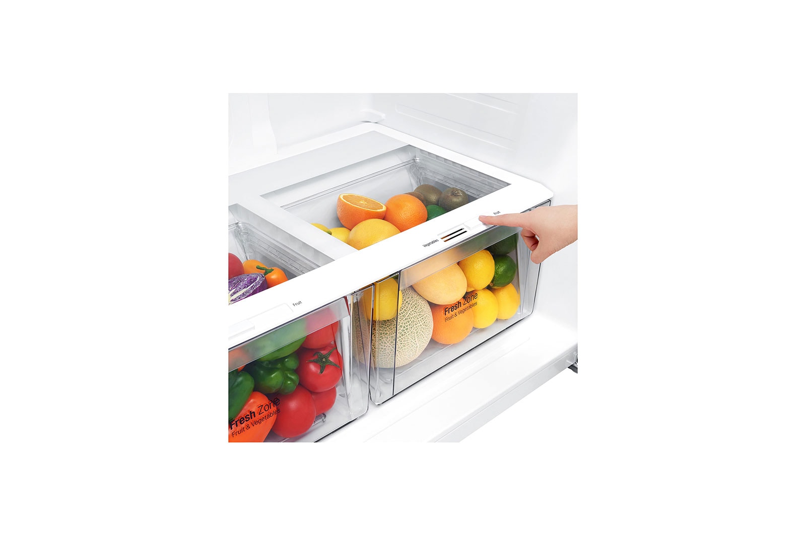 LG Kulkas 2 Pintu 630L gross /592L nett Inverter Linear Compressor dengan Hygiene Fresh+™, ThinQ™ dengan WiFi - Hitam Matte, GR-H802HQHU