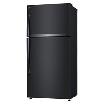 LG Kulkas 2 Pintu 630L gross /592L nett Inverter Linear Compressor dengan Hygiene Fresh+™, ThinQ™ dengan WiFi - Hitam Matte, GR-H802HQHU