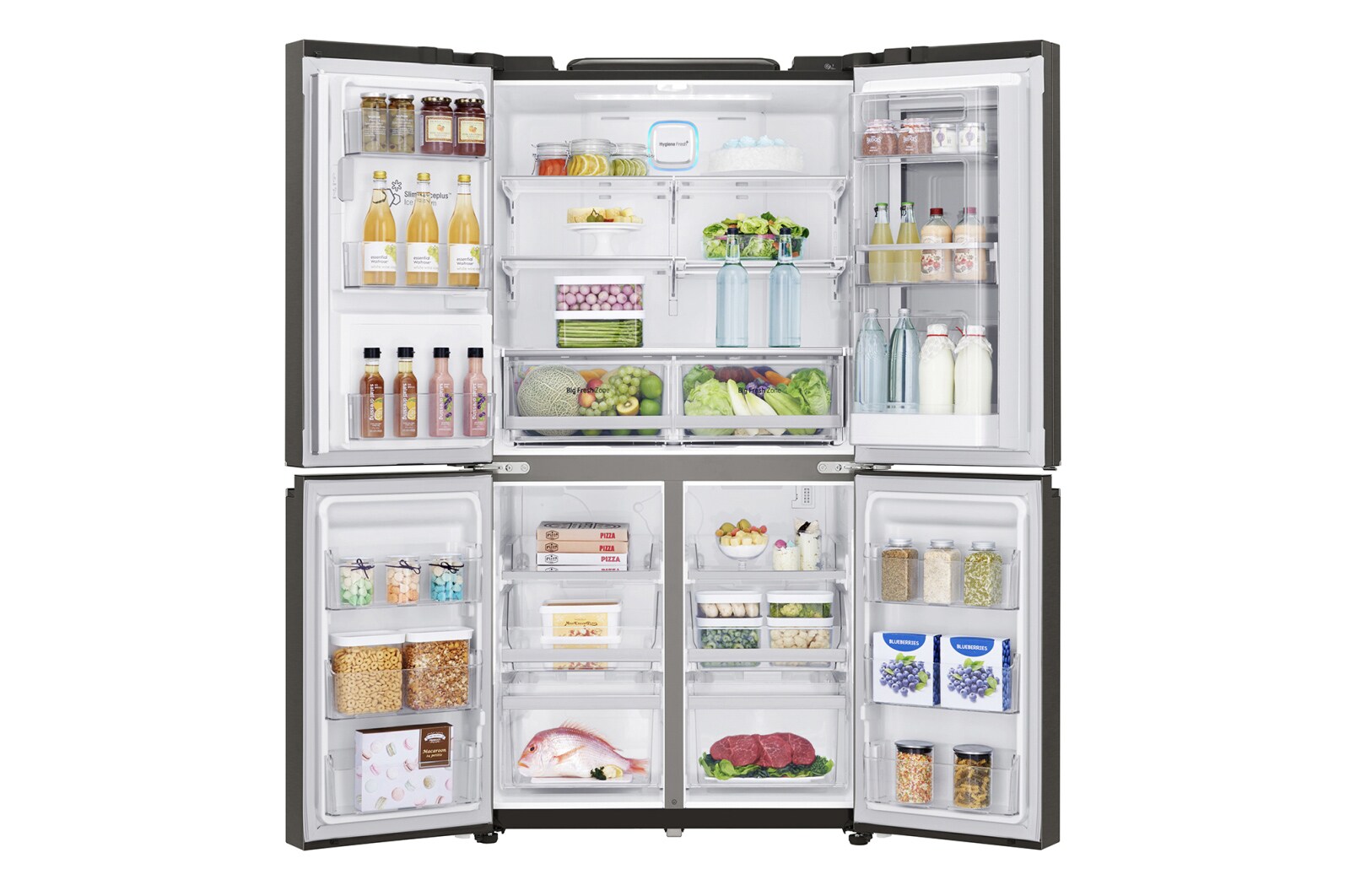 LG Kulkas Multi Door InstaView Door-in-Door™ - Inverter Linear Compressor, GR-X31FTMHL