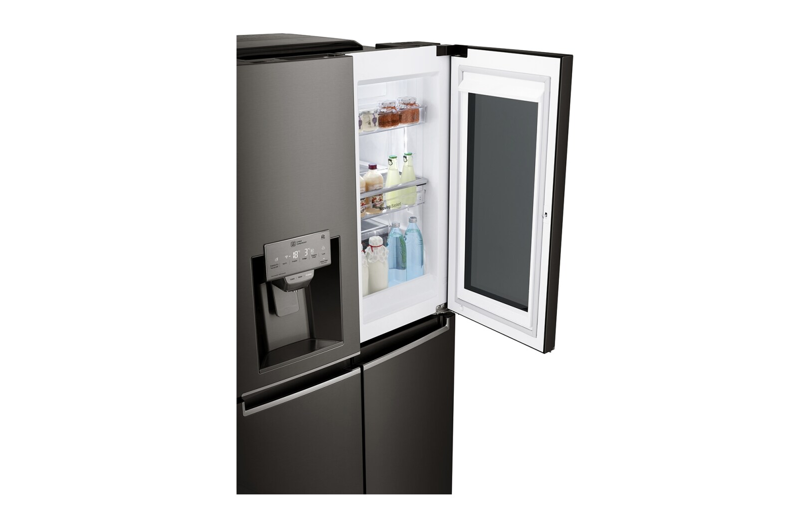 LG Kulkas Multi Door InstaView Door-in-Door™ - Inverter Linear Compressor, GR-X31FTMHL