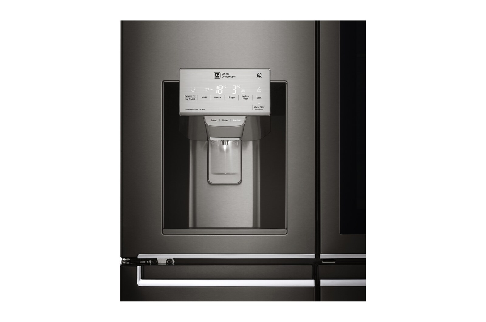 LG Kulkas Multi Door InstaView Door-in-Door™ - Inverter Linear Compressor, GR-X31FTMHL