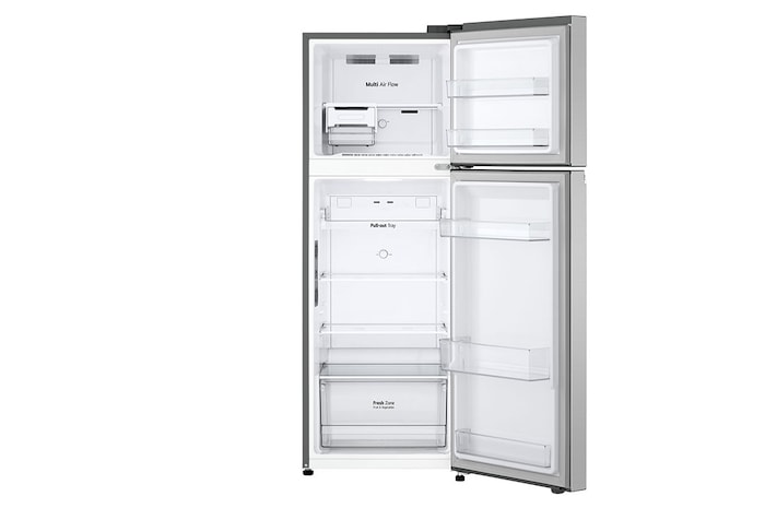 LG Kulkas 2 Pintu 263L Smart Inverter Compressor - Silver, GV-B242PLGB