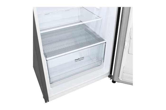 LG Kulkas 2 Pintu 263L Smart Inverter Compressor - Silver, GV-B242PLGB