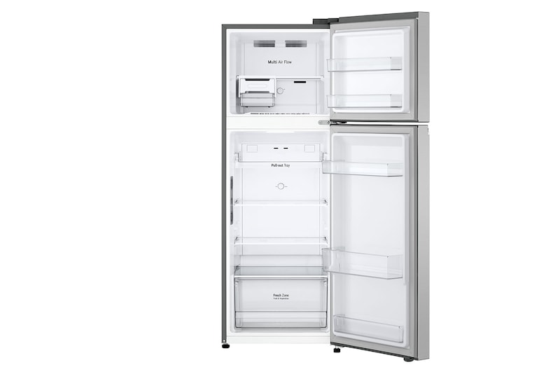 LG Kulkas 2 Pintu 263L Smart Inverter Compressor - Silver, GV-B242PLGB